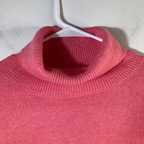 Womens Vince Camuto‎ Drop Shoulder Turtleneck Sweater Pink 2XL Soft - Picture 4 of 7